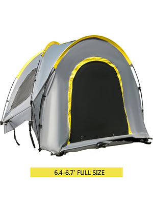 VEVOR 5-8 FT Waterproof Truck Tent Car Accessories Bed for Full / Mid Size Truck 2-Person Sleeping Capacity for Camping Hiking