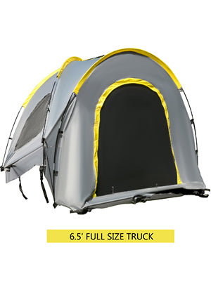 VEVOR 5-8 FT Waterproof Truck Tent Car Accessories Bed for Full / Mid Size Truck 2-Person Sleeping Capacity for Camping Hiking