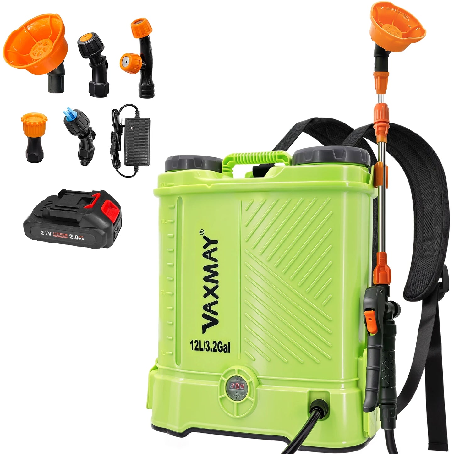 Garden Pesticide Sprayer Automatic Knapsack Power Sprayer 12L for Garden Battery Backpack Sprayer