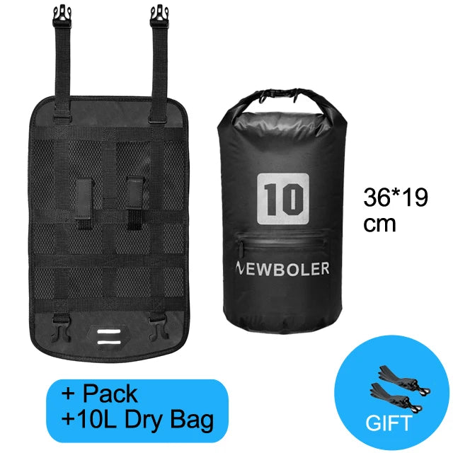 NEWBOLER Bicycle Bag Waterproof Bikepacking Handlebar Bag 20L MTB Road Cycling Frame Trunk