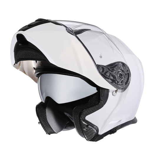 Roozo Modular Flip Up Motorcycle Helmet Full Face Dual Visor DOT Approved for Adults
