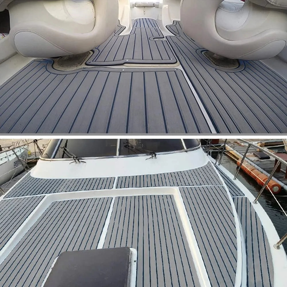 Boat Decking EVA Foam Flooring Sheet Faux Teak Marine Mat