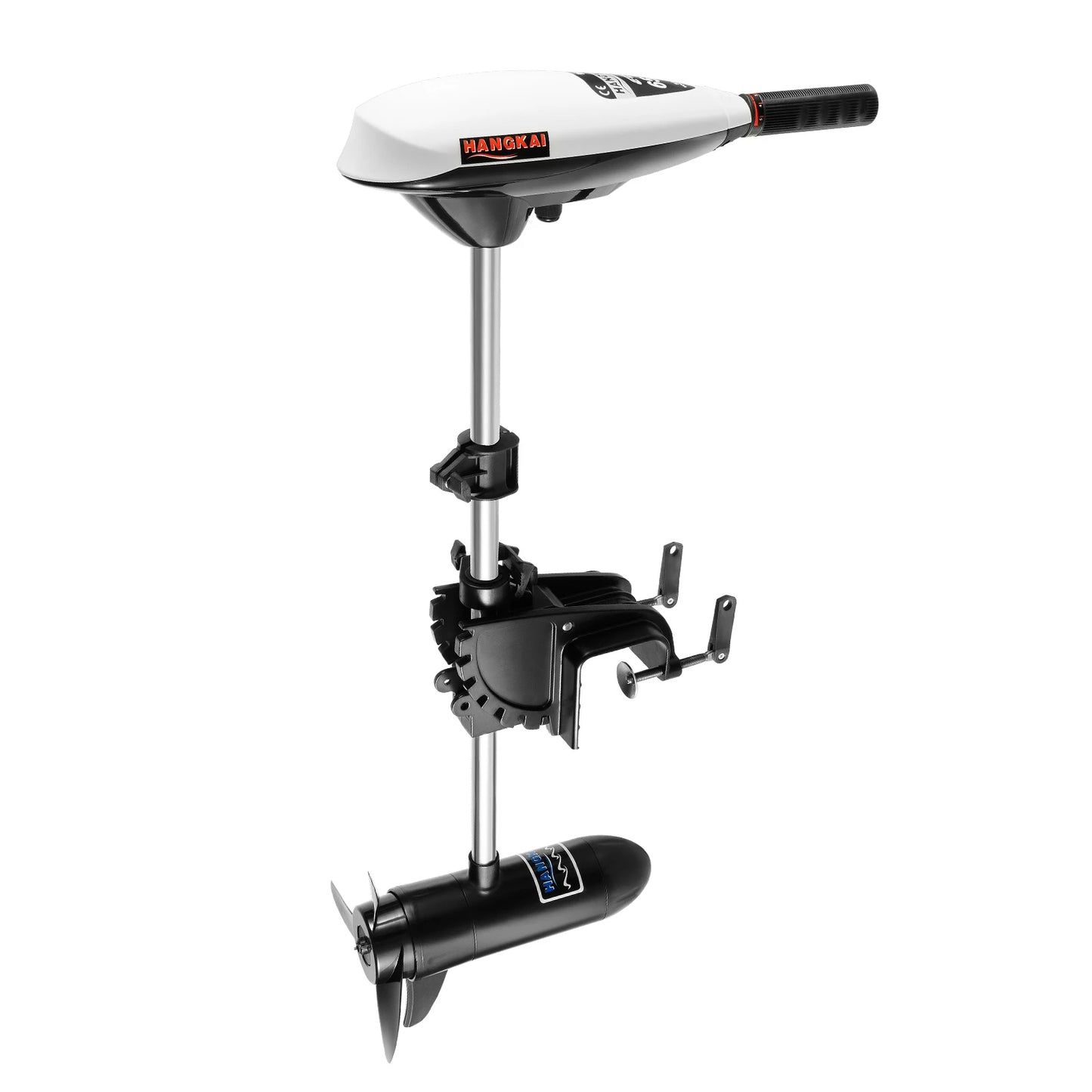660W 12V Electric Outboard Engine 65lb Thrust Trolling Motor Fishing Boat Engine Telescopic Handle