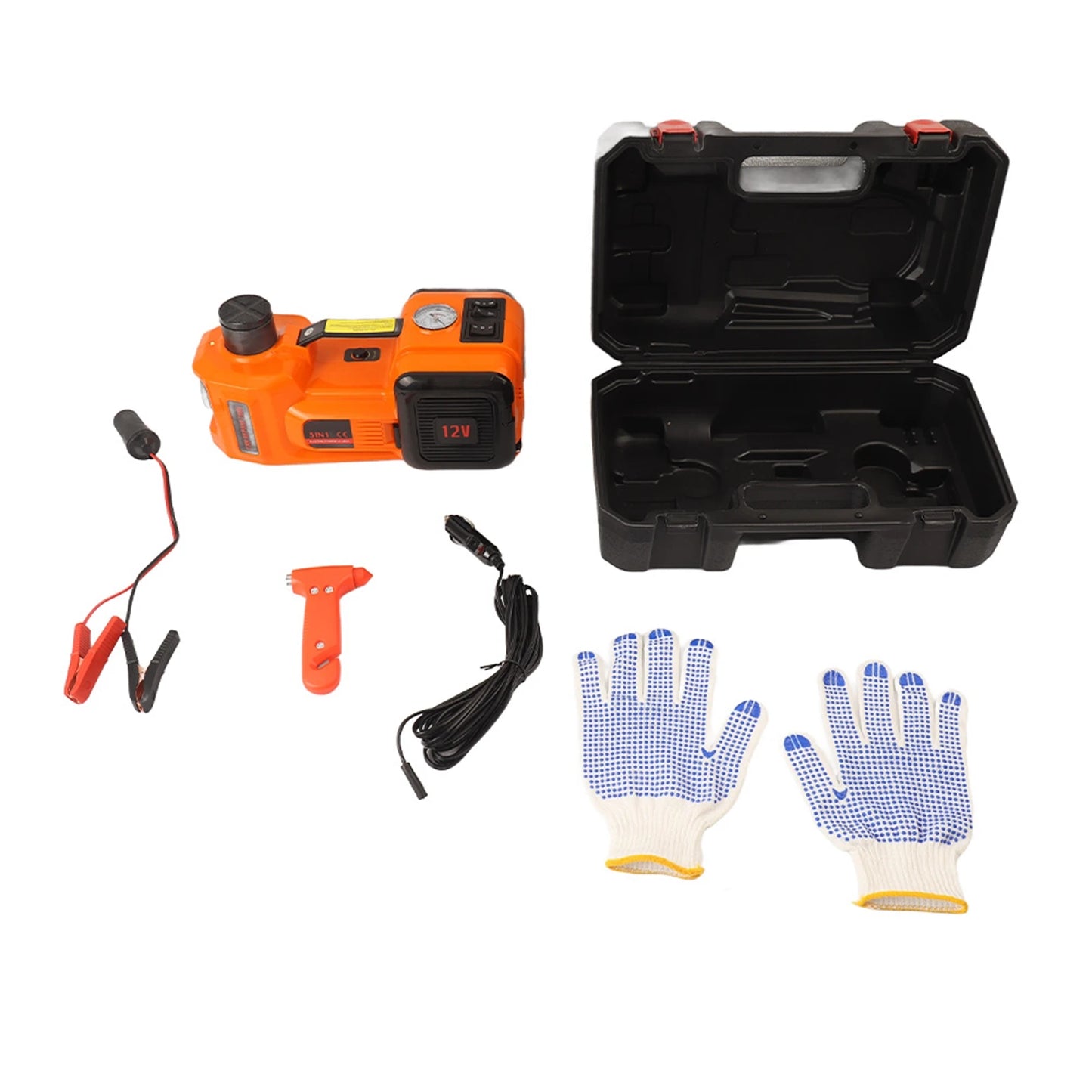 5Ton 12V DC Automotive Car Electric Hydraulic Floor Jack Lift Garage and Emergency Equipment