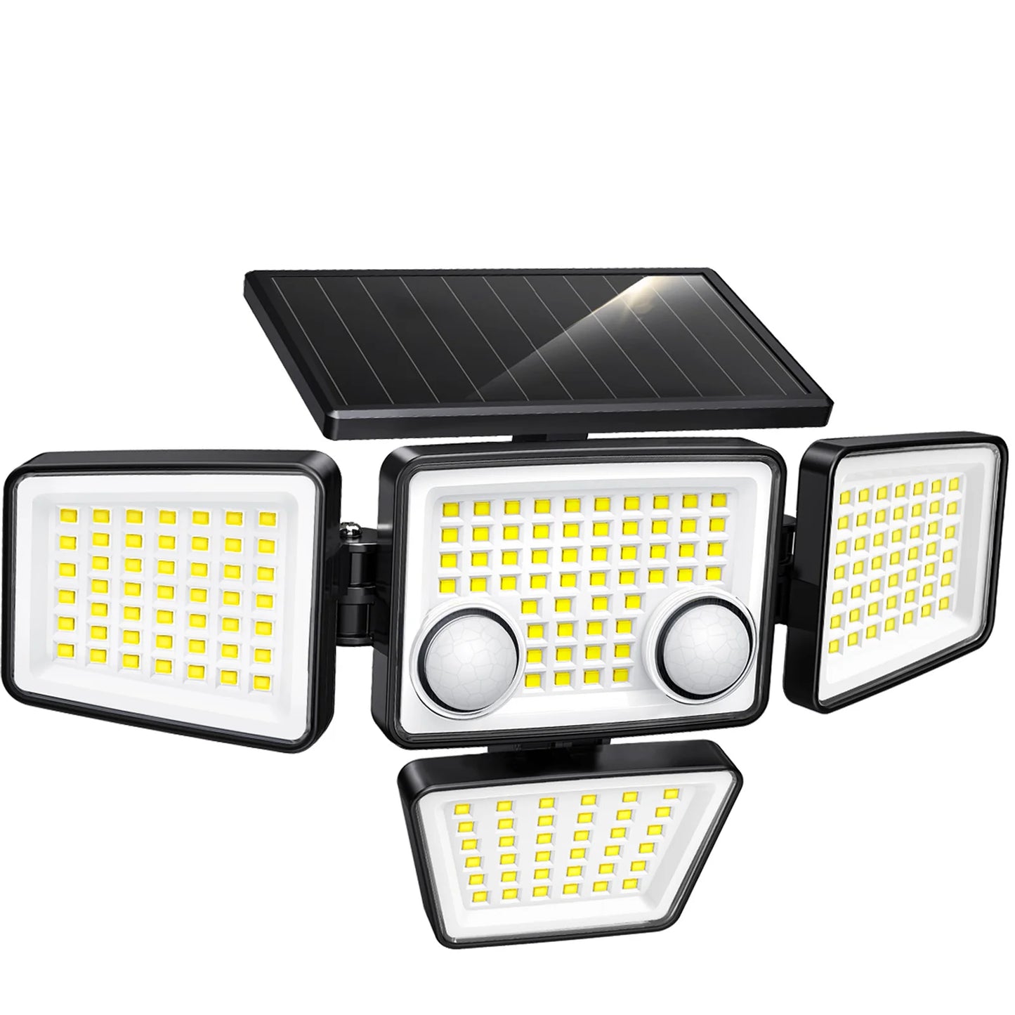 Solar Outdoor Lights - 3000LM 188 LED Motion Sensor Lights Solar Flood Security Lights