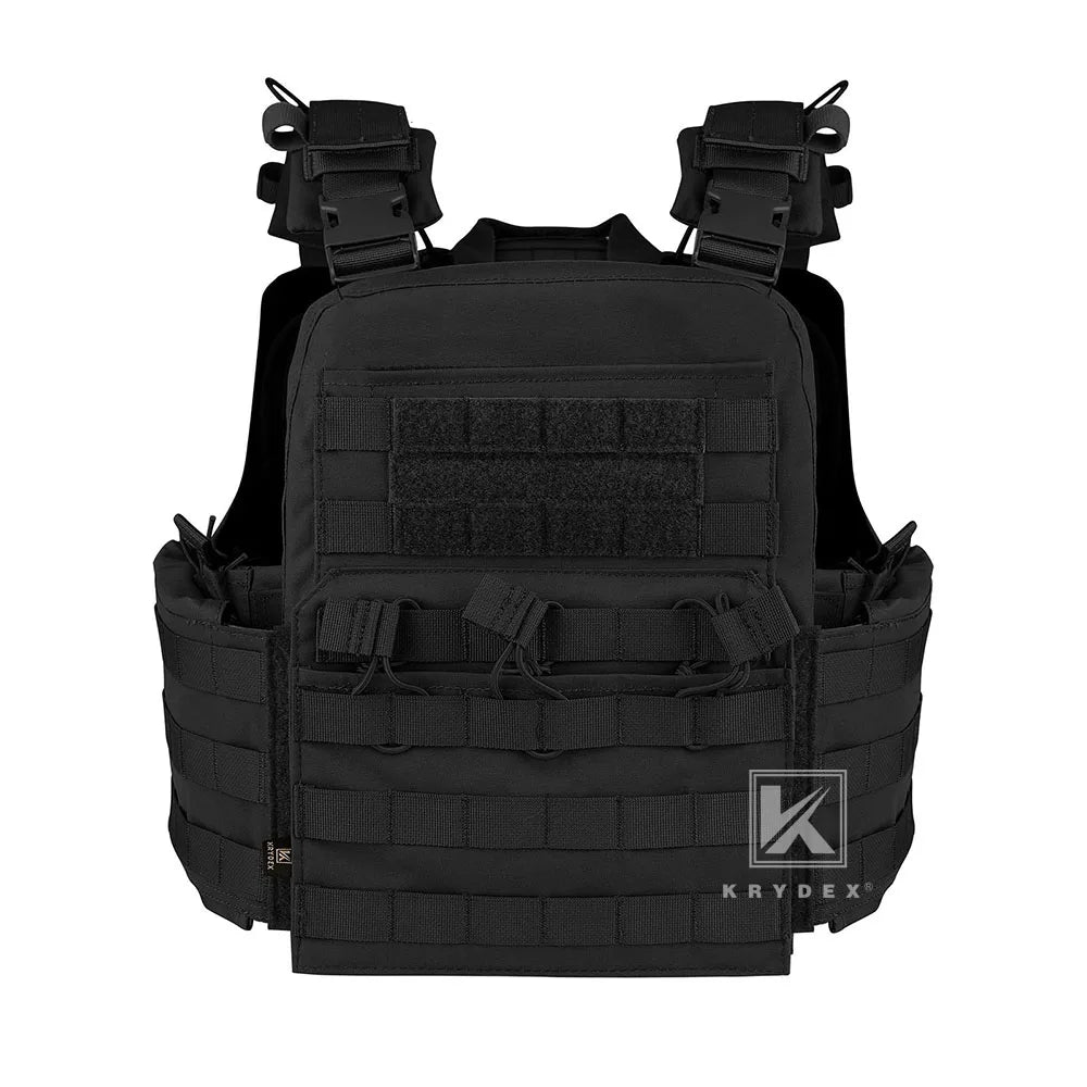 KRYDEX CPC Tactical Vest MOLLE Plate Carrier Heavy Duty Body Armor Camo Vest