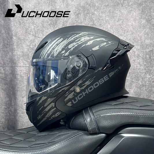 High Quality DOT Motorcycle Helmet Four Seasons Motocross Racing Modular Flip Up Casco Moto Unisex Off Road Helmet