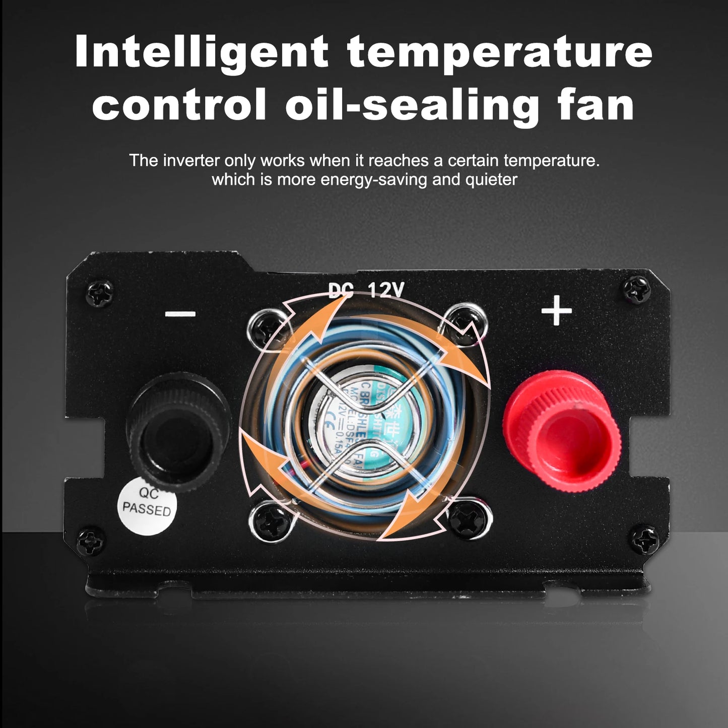 6000W Car Converter Power Inverter DC 12V To AC 110V Sine Wave Solar Power Converter LCD Home RV Solar Adapter 4 USB Ports