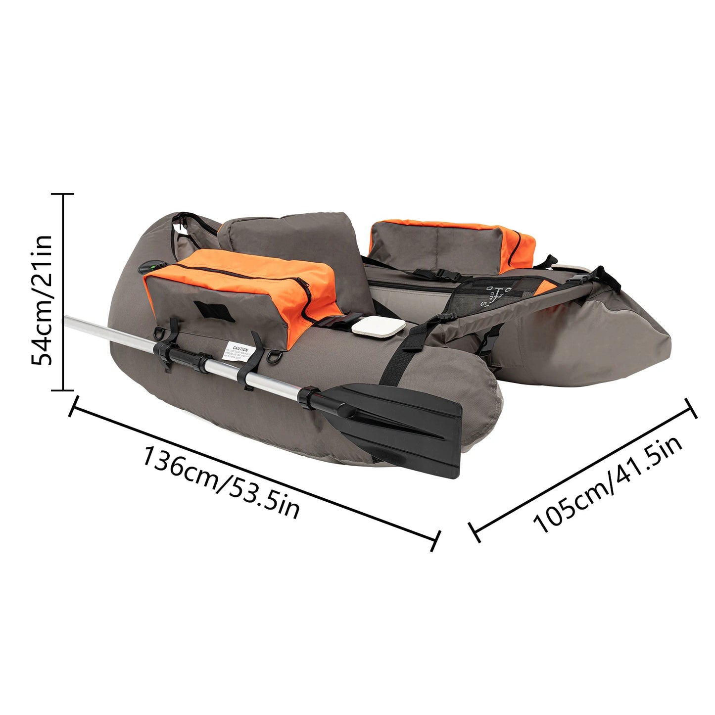 Fishing Boat Outdoor Fishing Boat Inflatable Fishing Boat Breathable Waterproof and Tear-Resistant