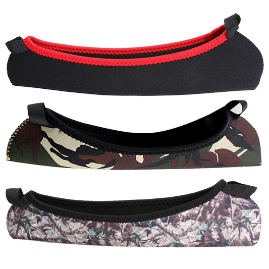 Dustproof Outdoor Hunting Gun Scope Cover Neoprene Scope Cover Protective Cover Rifle Scope Cover Case Fits 10 in Length Scopes