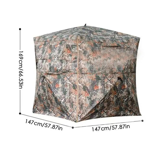 Hunting Tents for Camping Waterproof Tent for Outdoor Adventure Hunting Tent With Large Window Design Light Weight Hunting Gear