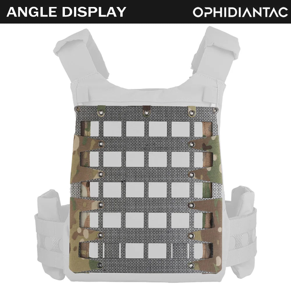 OPHIDIANTAC Lightweight MOLLE Back Panel Compatible With Ferro Concepts FCPC5 Plate Carrier Hunting Accessories