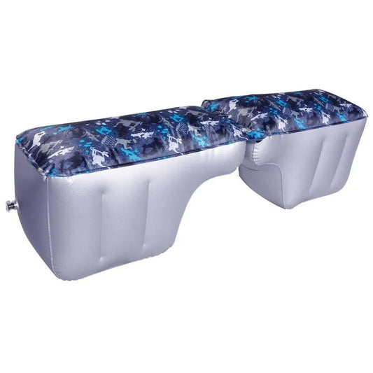 Inflatable Car Travel Bed Mattress for Back Seat Accessories Cushion Gray Flocking Cloth Outdoor Camping Air Bed