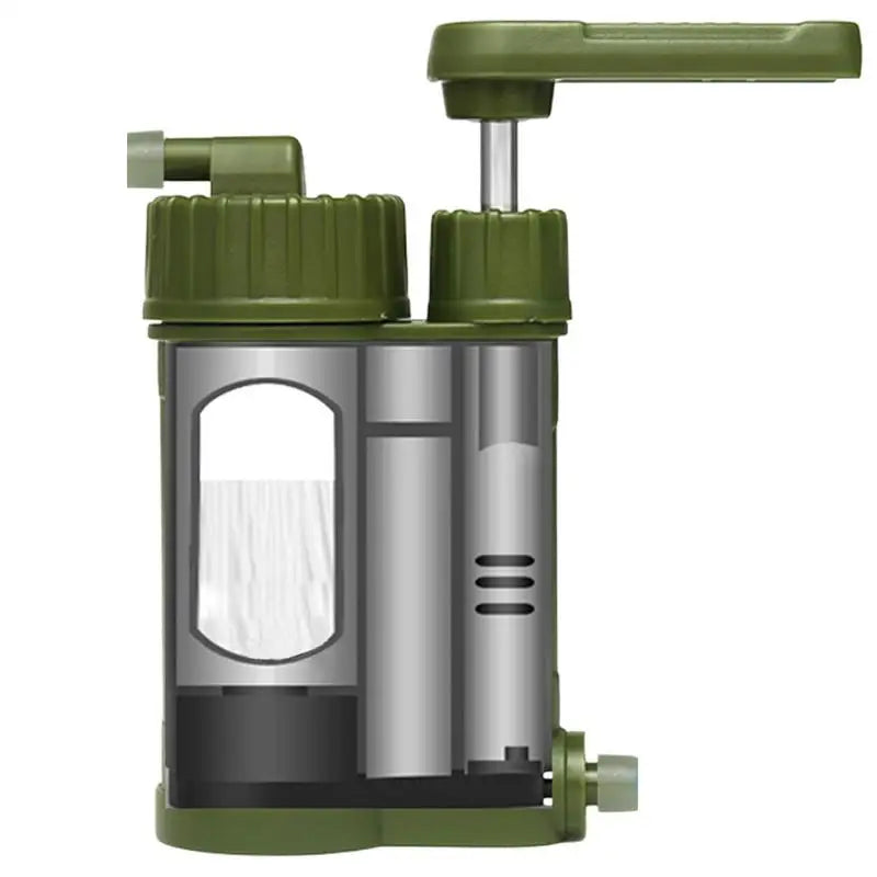 Emergency Survival Gear Water Filter Hand Pump Emergency Gear Water Purifier