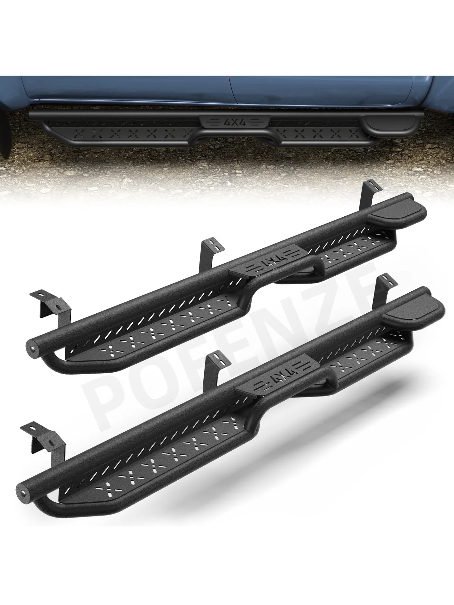 Running Boards for Toyota Tacoma 2005 to 2023 Carbon Steel Side Steps Car Accessories