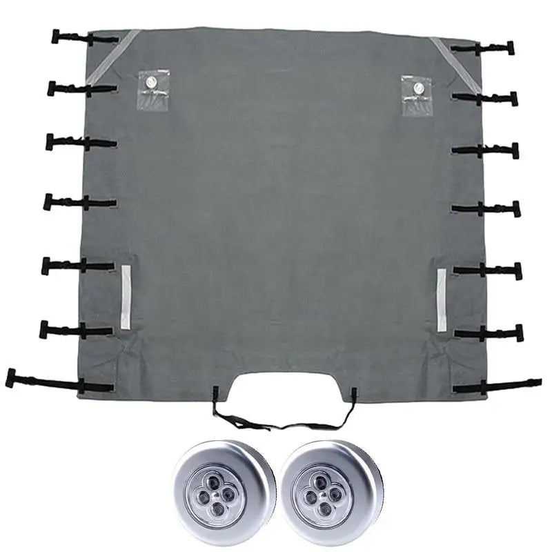 RV Towing Cover Waterproof Towing Cover Motorhome Front Protector Caravan Covers
