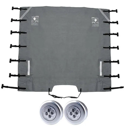 RV Towing Cover Waterproof Towing Cover Motorhome Front Protector Caravan Covers