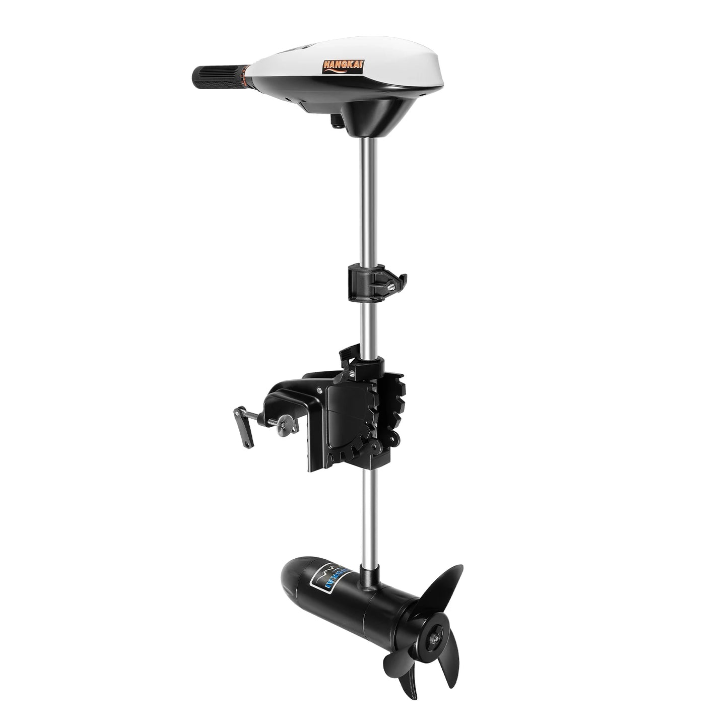 660W 12V Electric Outboard Engine 65lb Thrust Trolling Motor Fishing Boat Engine Telescopic Handle