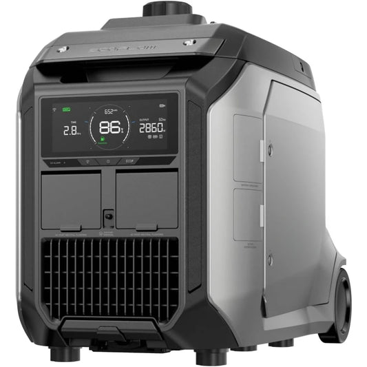 3200W DC Fast Charging Dual Fuel Smart Generator with LPG and Gas Support