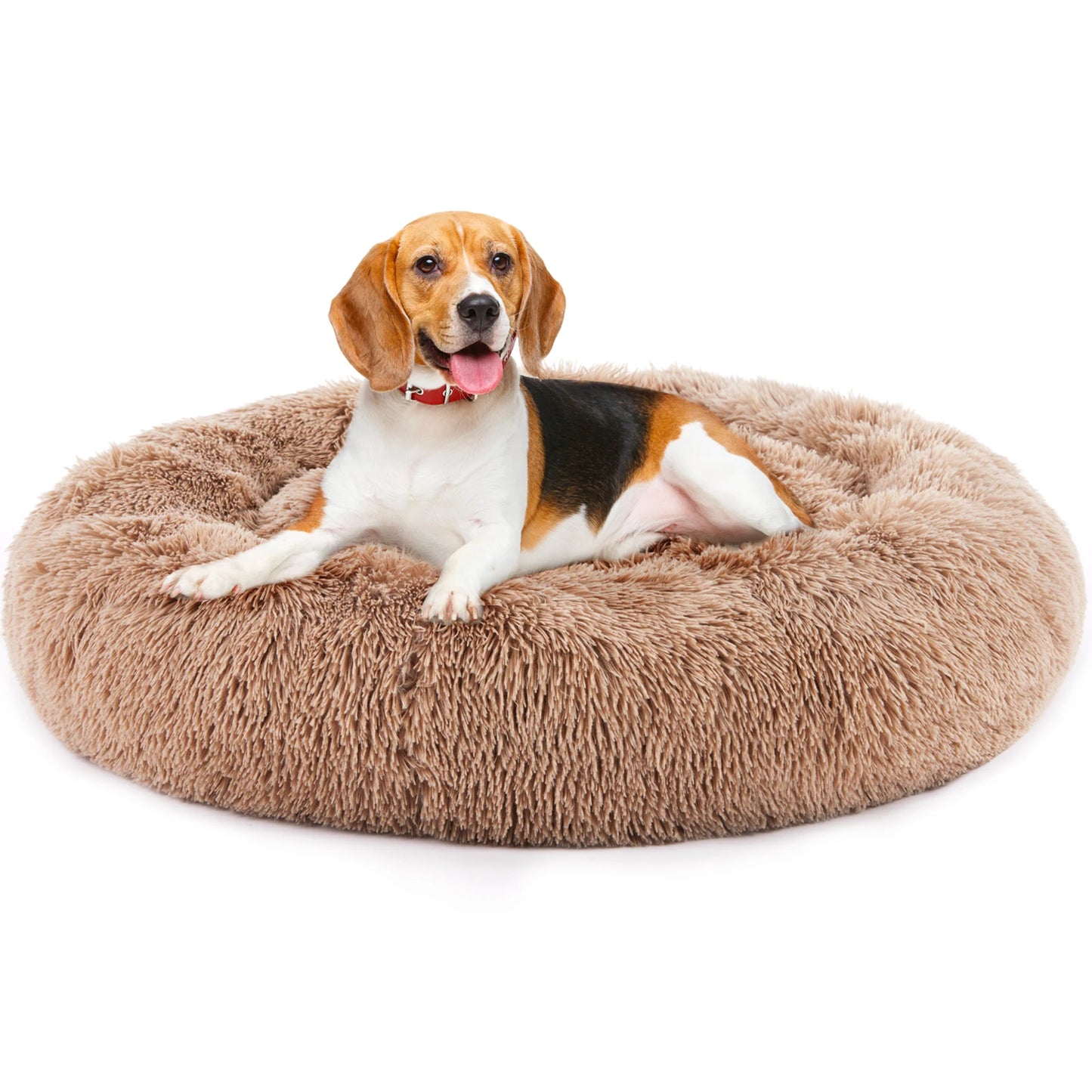 Calming Dog Bed for Medium to Large Dogs Washable Large Pet Bed Anti-Slip