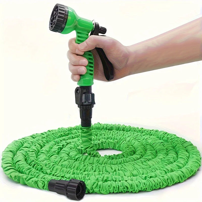 25FT-100FT Expandable Garden Watering Hose High Pressure Car Wash Magic Flexible Water Hose