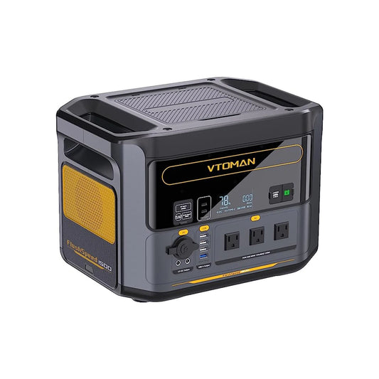 1500 Portable Power Station 1548Wh LiFePO4 Battery with 3000W Peak for Outdoor Camping RV