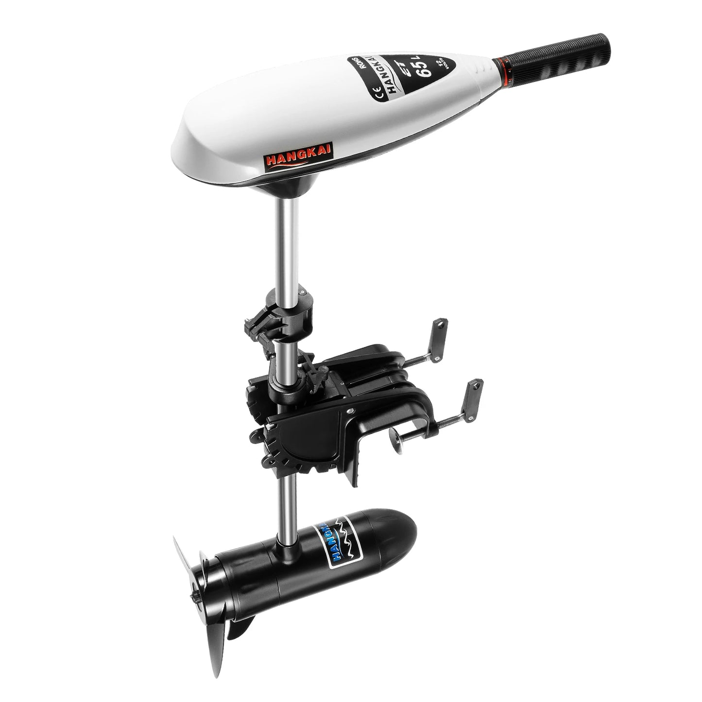 660W 12V Electric Outboard Engine 65lb Thrust Trolling Motor Fishing Boat Engine Telescopic Handle